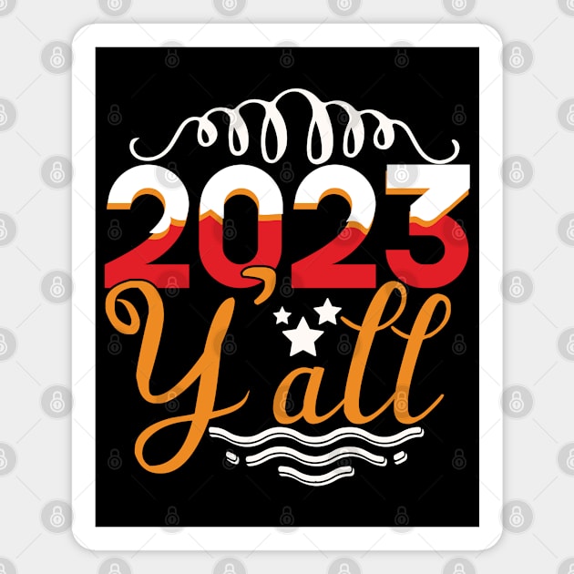 2023 yall Magnet by MZeeDesigns